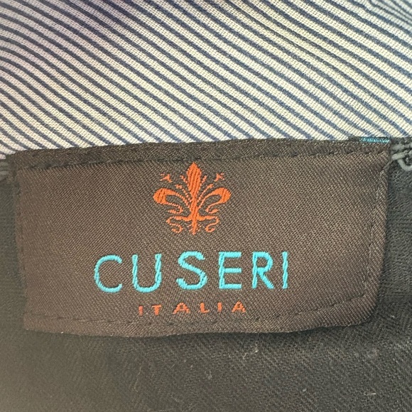 Cuseri Italia, size 38, 100% wool grey dress pants. Straight leg. - Picture 9 of 9